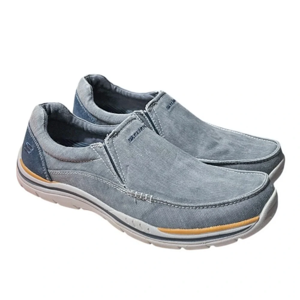 Skechers Men's Relaxed Fit Expected Avillo Casual Slip-on Loafers - Picture 3 of 12